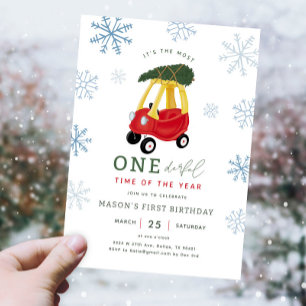 Invitación La mayoría de los tiempos maravillosos del año de 