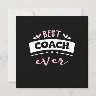 Invitación La Mejor Idea de Regalo para Entrenador