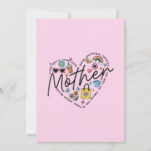 Invitación La mejor madre del mundo