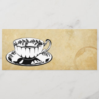 Invitación La merienda-cena/el té de tarde invita