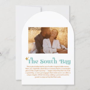 Invitación La mesa número de South Bay