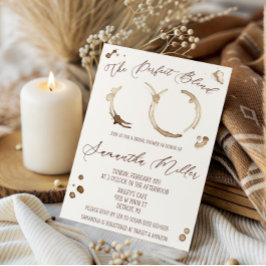 Invitación La Mezcla Perfecta, El Café, Las Fuentes, La Ducha