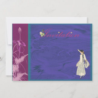 Invitación La moda femenina de los años 20