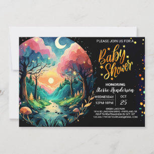 Invitación La moda luce el caprichoso Baby Shower