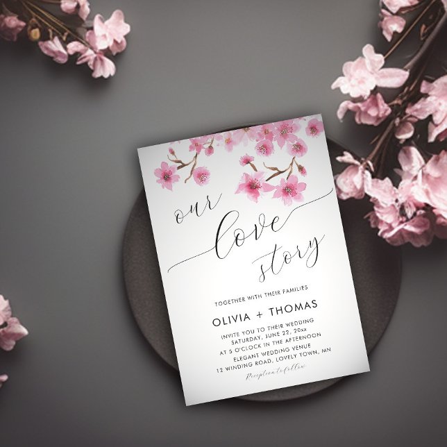 Invitación La Moda rusa florece en nuestro Boda de historias  (Subido por el creador)
