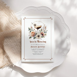 Invitación La Mousse de Mocha Love se está preparando para la