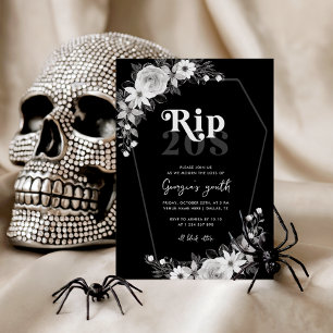 Invitación La muerte de Rip 20 a mi Fiesta de cumpleaños núme