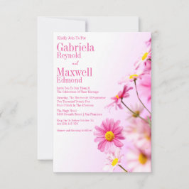 Invitación La naturaleza elegante y exuberante Boda de la mar