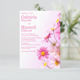 Invitación La naturaleza elegante y exuberante Boda de la mar