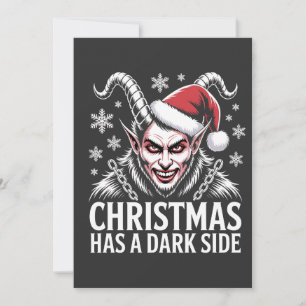 Invitación La Navidad tiene un lado oscuro