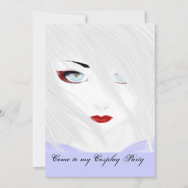 Invitación La Nieve Geisha (Anverso)