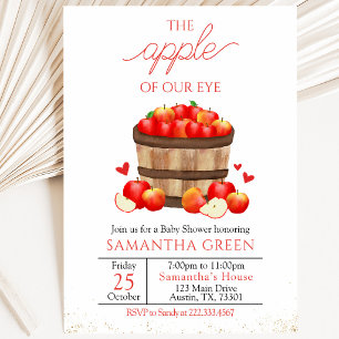 Invitación La Niña de los Ojos Baby Shower