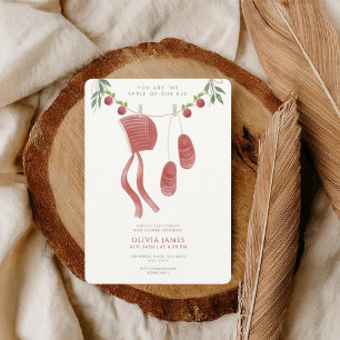 Invitación La niña de nuestros ojos baby shower