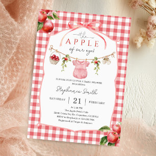 Invitación La Niña de Nuestros Ojos Ducha de Bebé Digital de