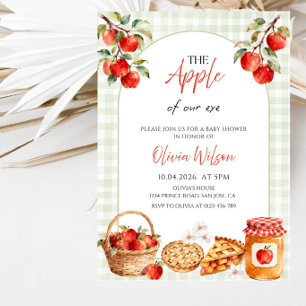 Invitación La Niña de Nuestros Ojos Fiesta de Baby Shower