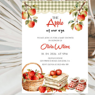 Invitación La Niña de Nuestros Ojos Fiesta de Baby Shower