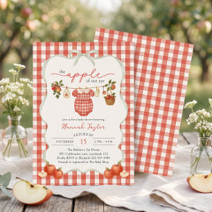 Invitación La niña de nuestros ojos Fiesta de Baby Shower de