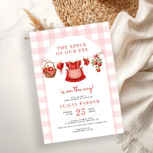 Invitación La niña de nuestros ojos shower de bebé niña de cu