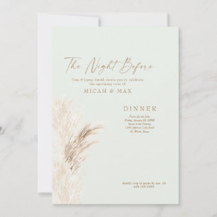 Invitación La noche antes de la pampa el sabio ligero