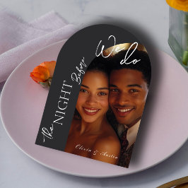 Invitación La noche antes del ensayo fotográfico