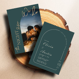 Invitación La noche antes del ensayo fotográfico