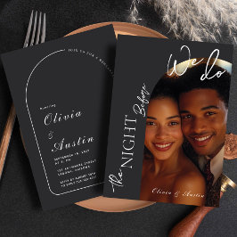Invitación La noche antes del ensayo fotográfico