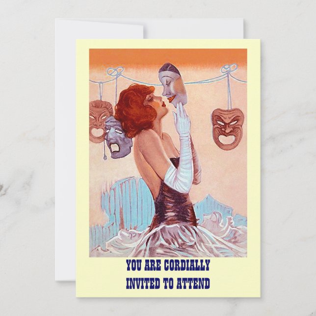 INVITACIÓN LA NOCHE DE LA INAUGURACIÓN PLAY~THEATRE INVITA AL (Anverso)