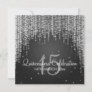 Invitación La noche del fiesta de la celebración de