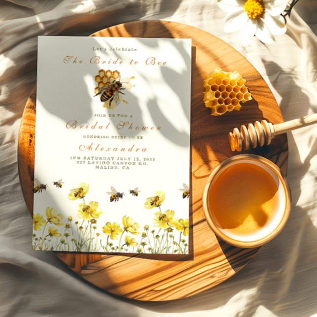 Invitación La novia a la ducha de flores (Subido por el creador)