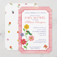 La oruga muy hambrienta | Baby Shower rosa