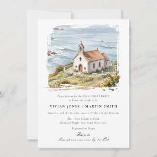 Invitación La pequeña capilla junto al mar Compromiso