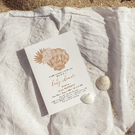 Invitación La Pequeña Sirenita De Boho Está En Camino De Baby