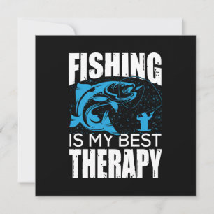 Invitación La Pesca de Fisher Es Mi Mejor Terapia