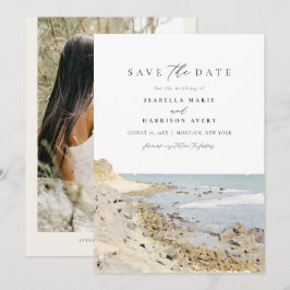 Invitación La playa de acuarela de MONTAUK en NUEVA YORK