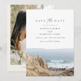 Invitación La playa de acuarela de MONTAUK en NUEVA YORK salv