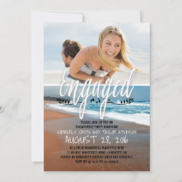 Invitación La playa de fotos comprometidas del Partido Compro