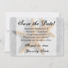 Invitación La playa salva la fecha