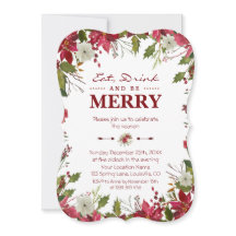 La Poinsettia Roja se come una bebida y se mora