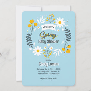 Invitación La primavera ha llegado