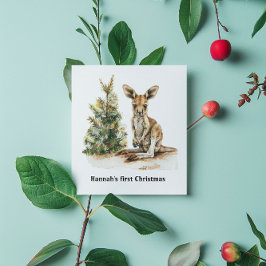 Invitación La primera Navidad de Joey, personalizado