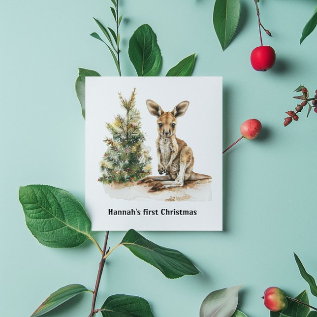 Invitación La primera Navidad de Joey, personalizado (Subido por el creador)