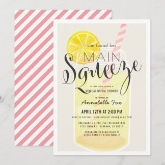 Invitación La principal brisa de la brigada Lemonade Jar VIrt