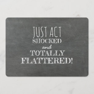 Invitación La propuesta de la graciosa dama de honor