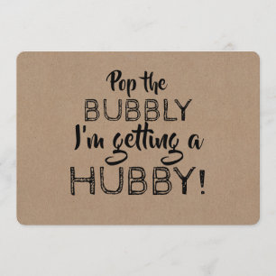 Invitación La propuesta de una dama de honor, muy divertida