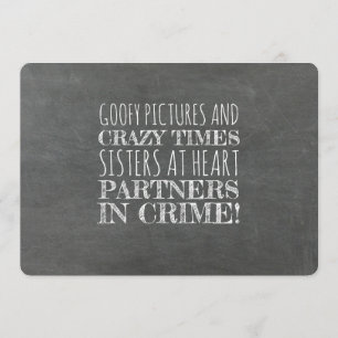 Invitación La propuesta de una dama de honor para los socios 