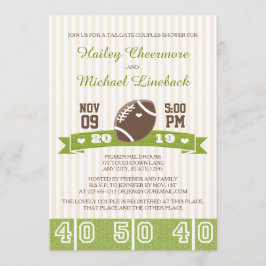 INVITACIÓN LA PUERTA POSTERIOR DEL FÚTBOL JUNTA LA DUCHA DE