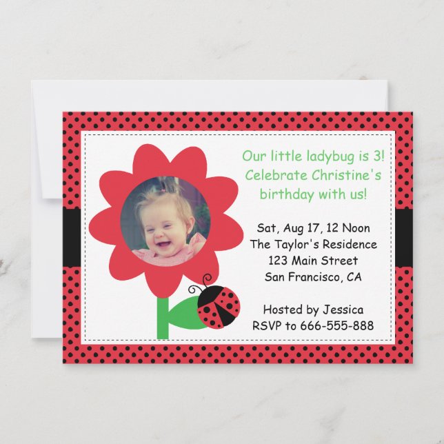 Invitación La puta madre cumple 3 años, tercer cumpleaños, pu (Anverso)