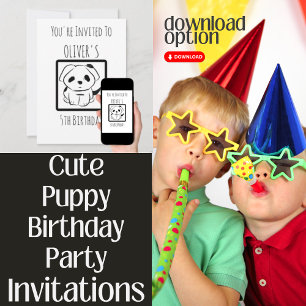 Invitación La quinta fiesta de cumpleaños de Oliver