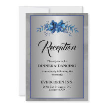 La recepción de la Soirée florida plateada