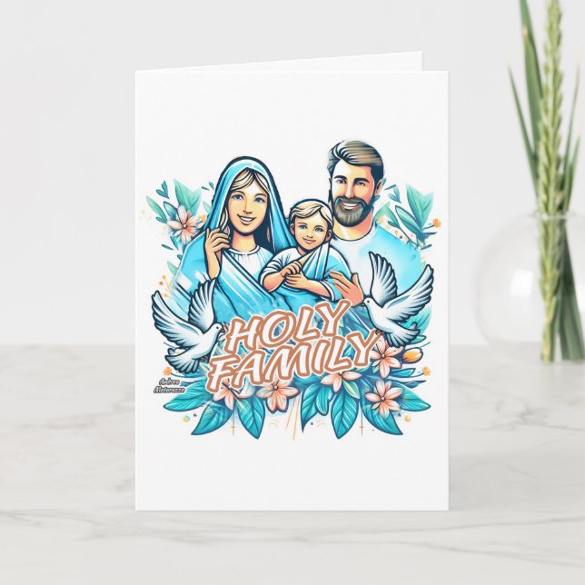 Invitación La Sagrada Familia (Anverso)